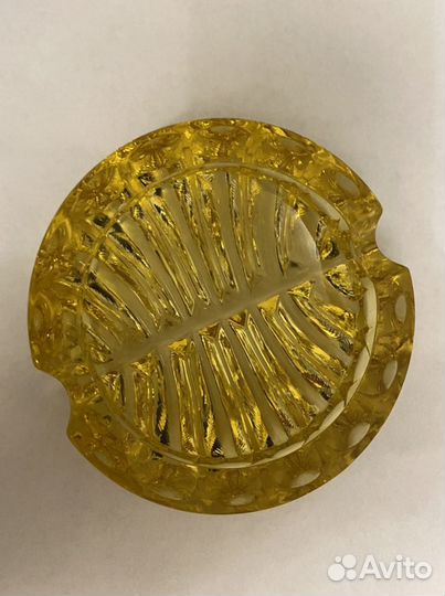 Пепельница цветное стекло СССР, шкатулка 