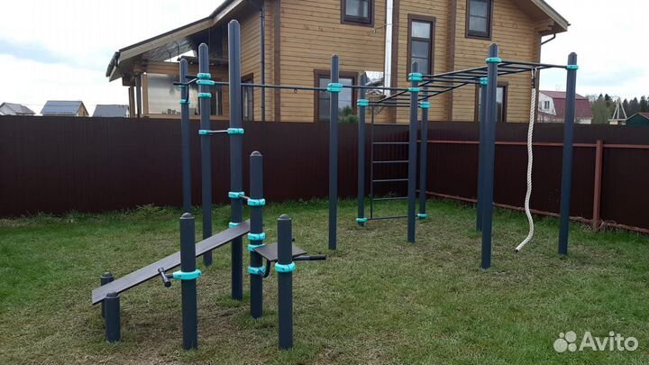 Уличные тренажеры, турник, рукоход, лесенка,качели