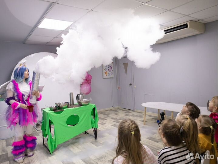 Научное крио шоу с мороженным / Детские праздники