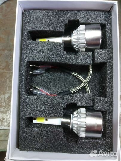 LED лампа C6 цоколь H1