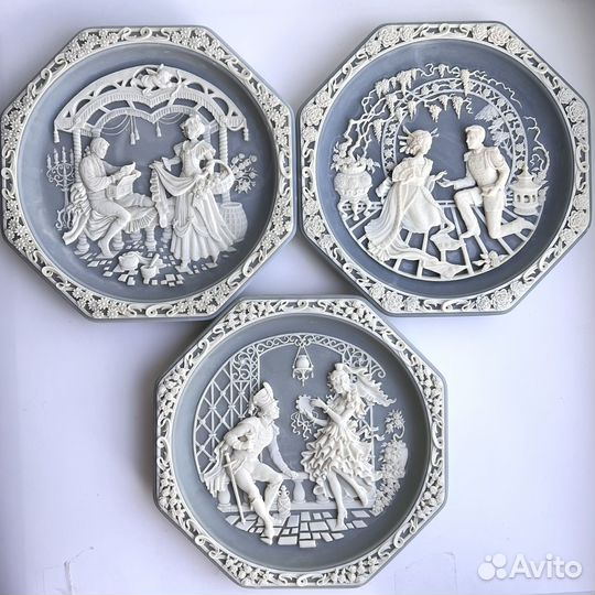 Incolay Studios. Декоративные тарелки, США