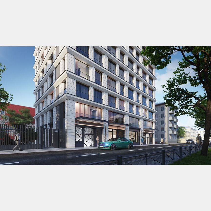 2-к. квартира, 84,4 м², 9/11 эт.