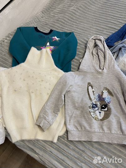 Вещи на девочку 110-116 см