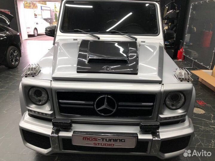 Комплект карбон тюнинга Mercedes G-class 463 Гелик