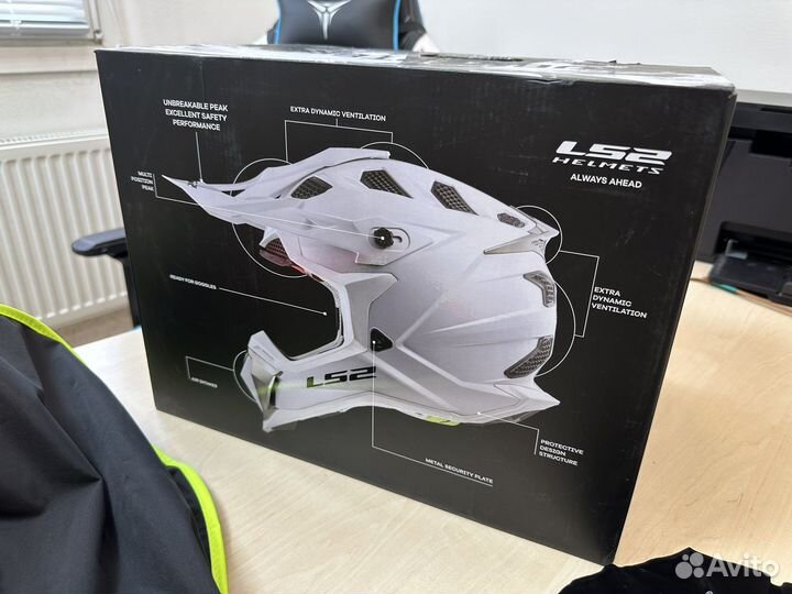 Пустая коробка от шлема Ls2 Mx470 LS 2 новая