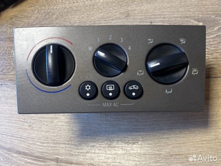 Opel meriva а блок управления кондиционером