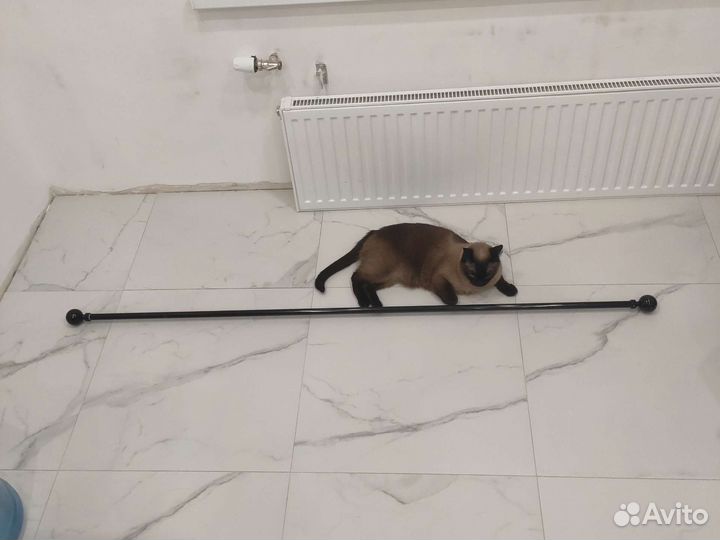 Карниз развижной однорядный 160-320 см