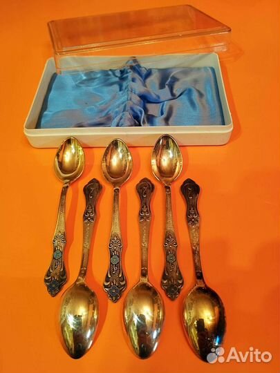 Набор столовых приборов СССР коф. и чайные ложки