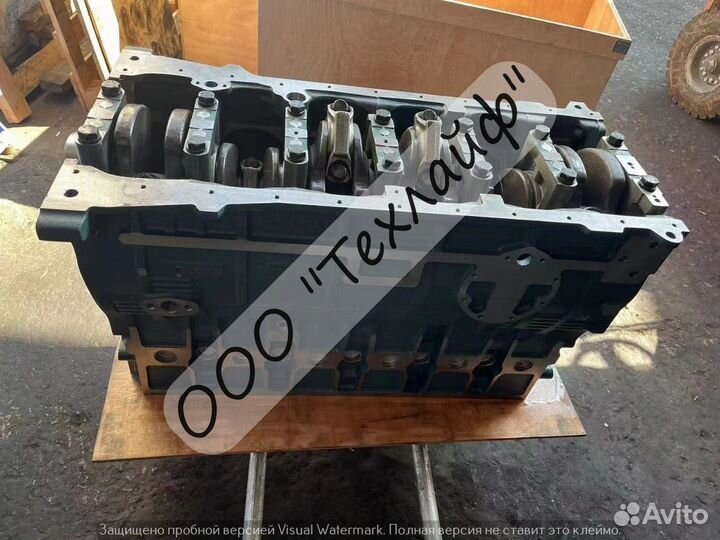 Short Block двигателя doosan DE12TIS