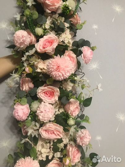 Цветочная композиция на свадьбу