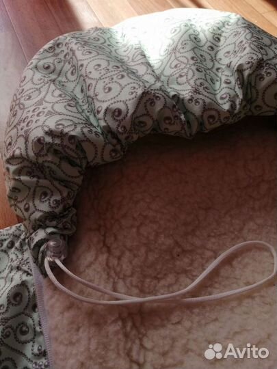 Конверт на выписку зимний из овчины