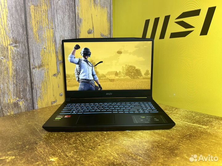 Игровой ноутбук MSI - RTX