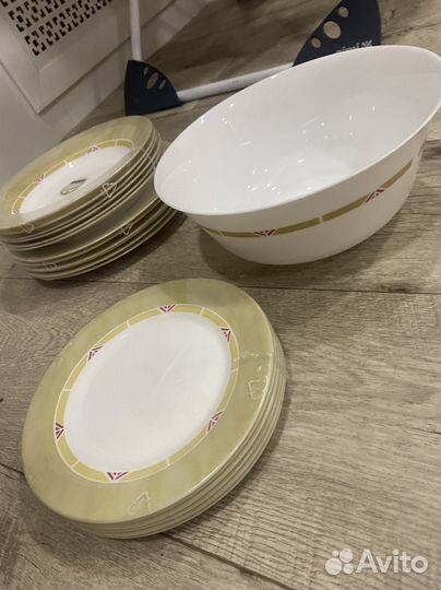 Столовый сервиз luminarc 19 предметов