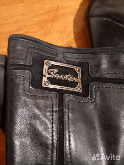 Зимняя Итальянская обувь из натуральной кожи