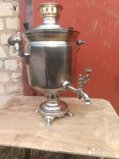 Самовар дровяной,8 литров