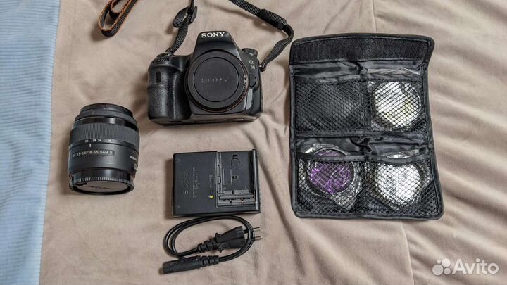 Фотоаппарат Sony alpha a58 с объективом 18-55mm