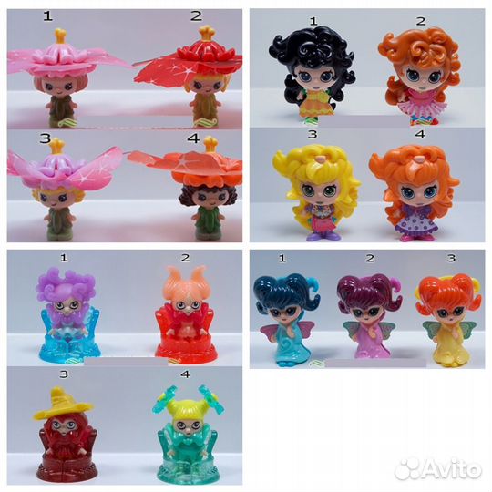 Серии из киндера феи, куколки