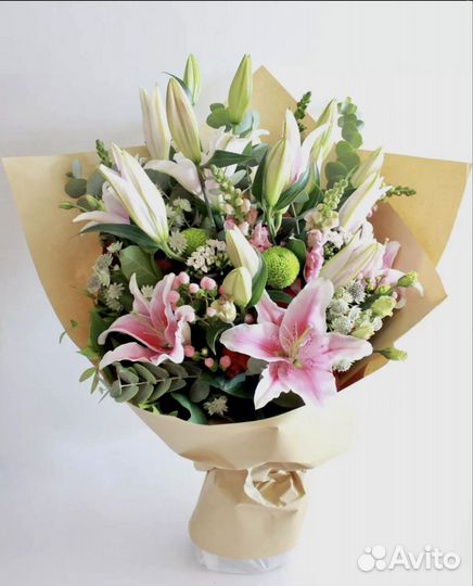 Букет из лилий, цветы с доставкой