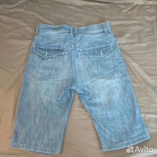Шорты джинсовые на мальчика 152