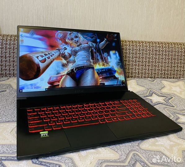 Мощный MSI RTX 3050, i5-11400h, SSD в идеале