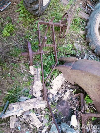 Плуг ретро -винтаж