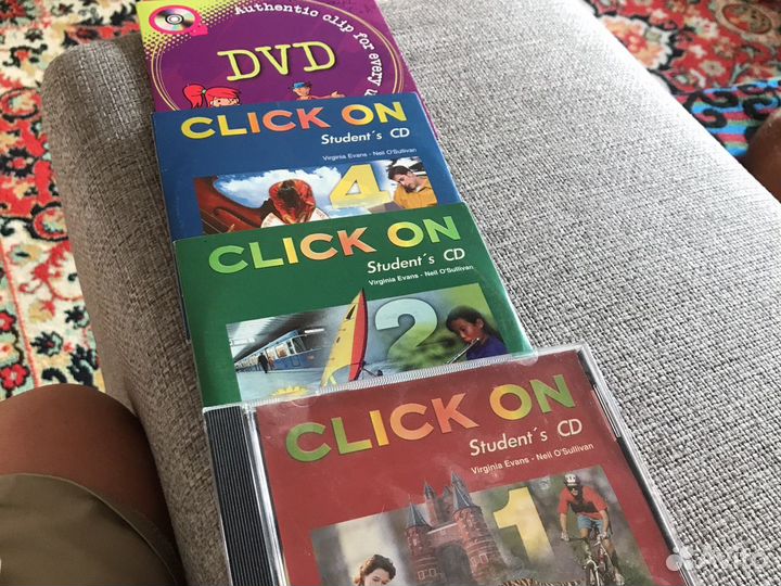 Диски к учебнику англ языка Click on
