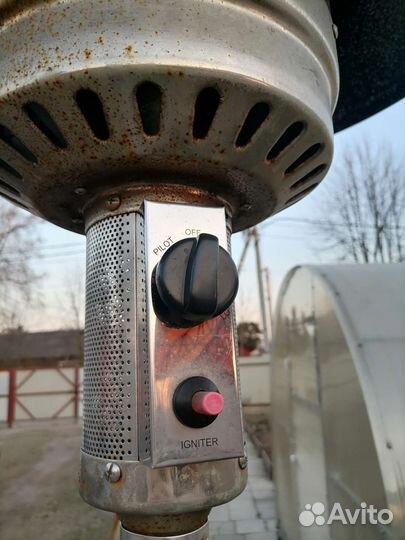 Уличный газовый обогреватель бу
