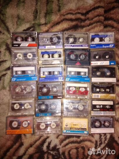 Аудиокассеты лицензия и новые
