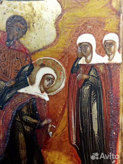 Икона, кирик и иулита, 19в