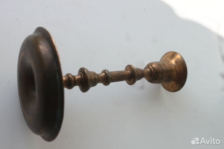 Подсвечник бронзовый мастер юдин 19 век