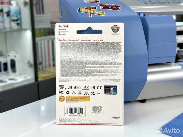 Карта памяти micro sd 64 gb Sandisk Extreme