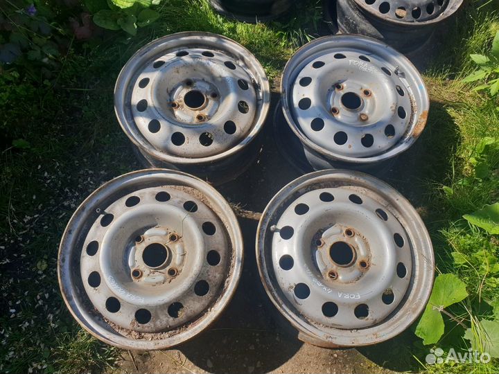 Комплект штампованных дисков chery fora r15 6j
