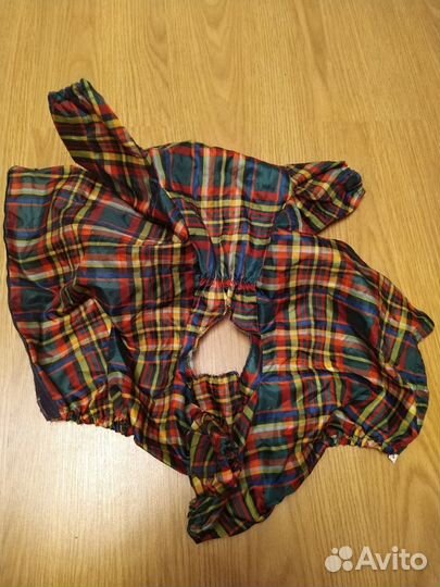 Комбинезон дождевик для французского бульдога