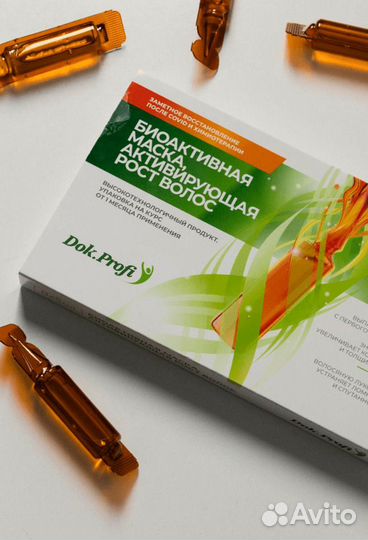 Dok.Profi Маска для восстановления и роста волос