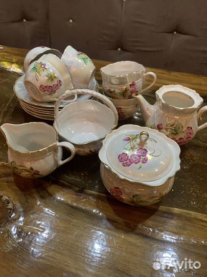 Чайный сервиз фарфор Коростень