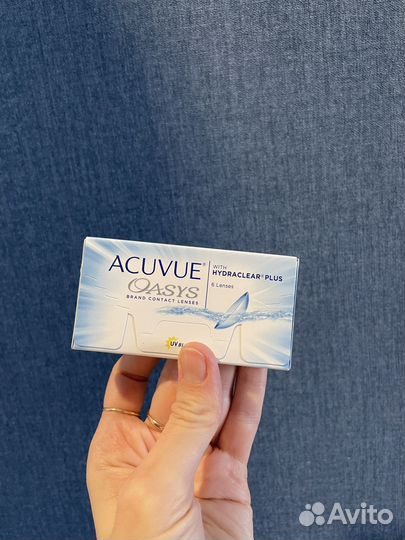 Линзы acuvue oasys -3.75