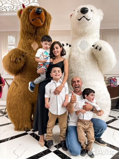 Аниматор на праздник/Ростовая кукла Медведь/Мишка