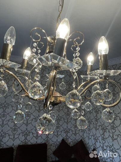 Люстра хрустальная