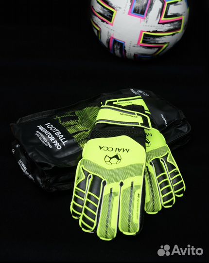 Вратарские перчатки детские 7 размер новые