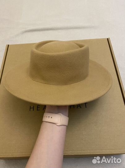 Шляпа женская фетр