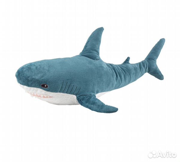 Акула из икеа блохэй 100см
