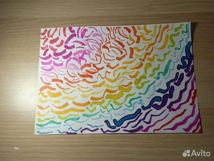 Граффити на бумаге