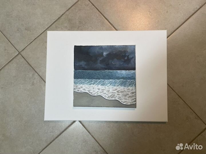 Картина маслом «море»