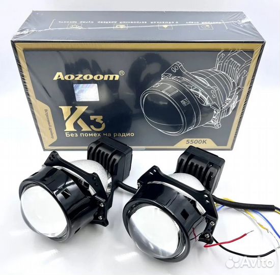 Линзы бидиодные Aozoom K3 Dragon Knight