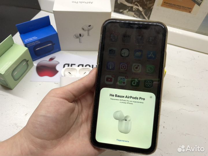 AirPods Pro 2 TopOriginal Прозрачность и Шумодав