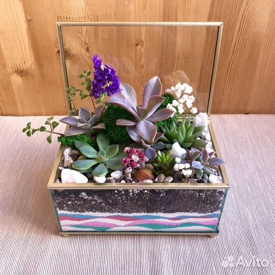 Флорариум “Садик в шкатулке» в наличии