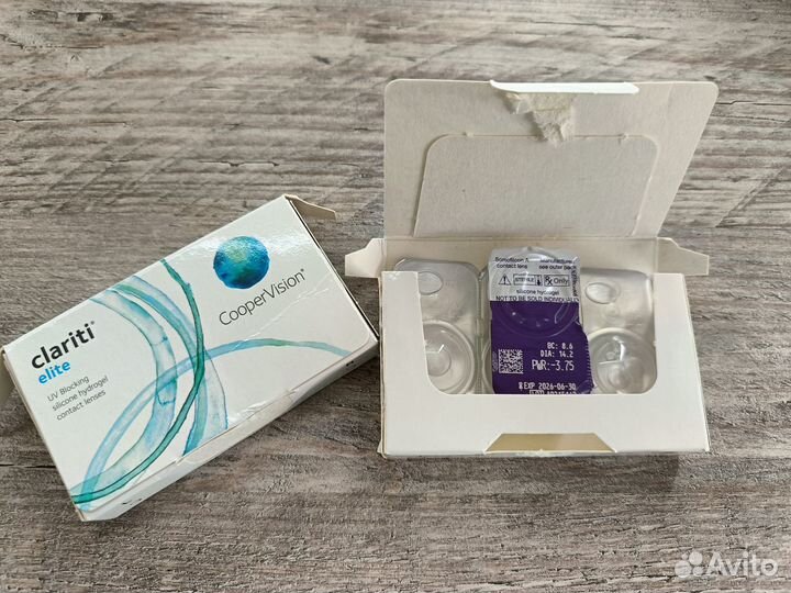 Линзы контактные