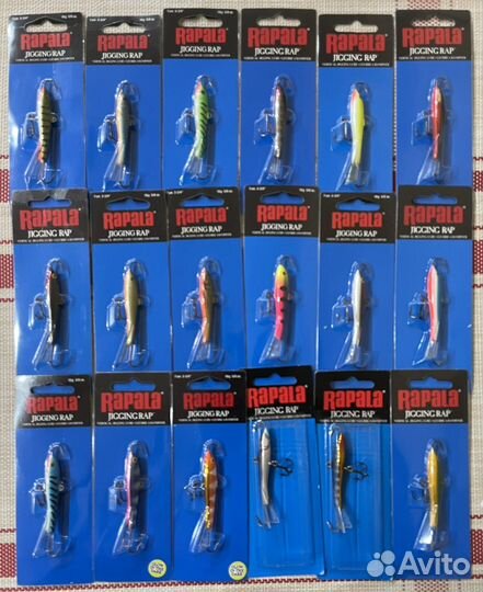 Балансир Rapala Jigging Rap W07 (18,0г) Оригинал