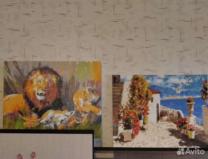 Картины по номерам готовые