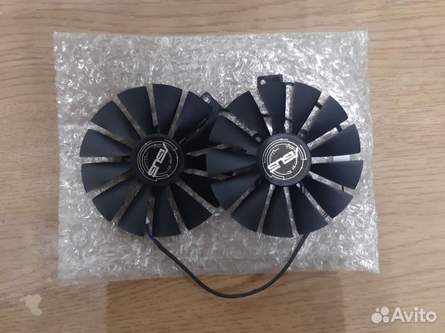 Комплект вентиляторов для Asus strix RX GTX